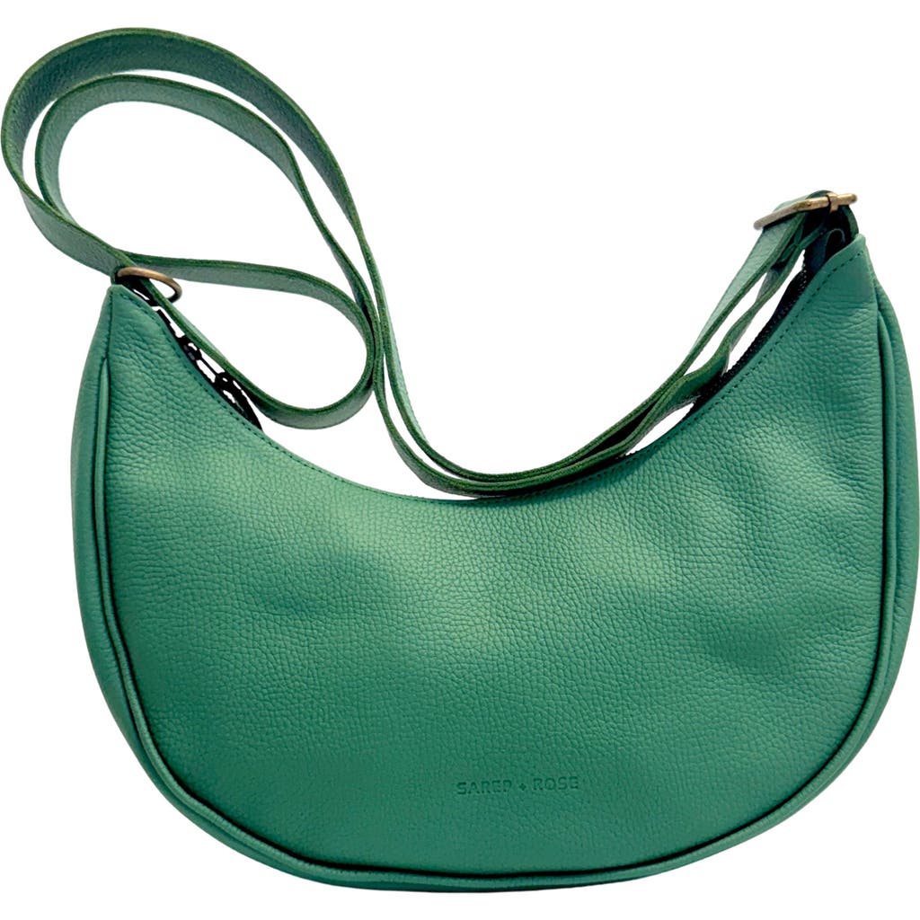 Sarep + Rose Moon Hobo Sling Bag 1.0 In Green