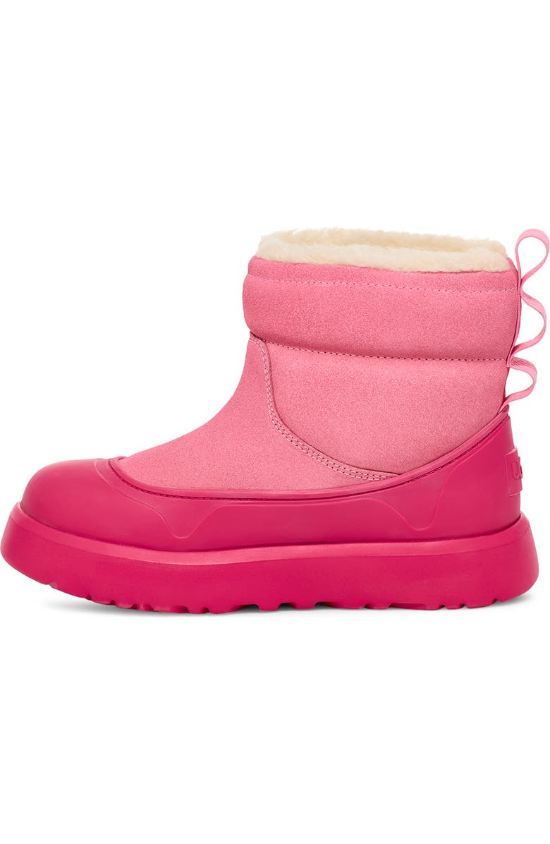 UGG<sup>®</sup> Kids' Classic Mini Mond Waterproof Boot, Alternate, color, Sachet Pink / Berry