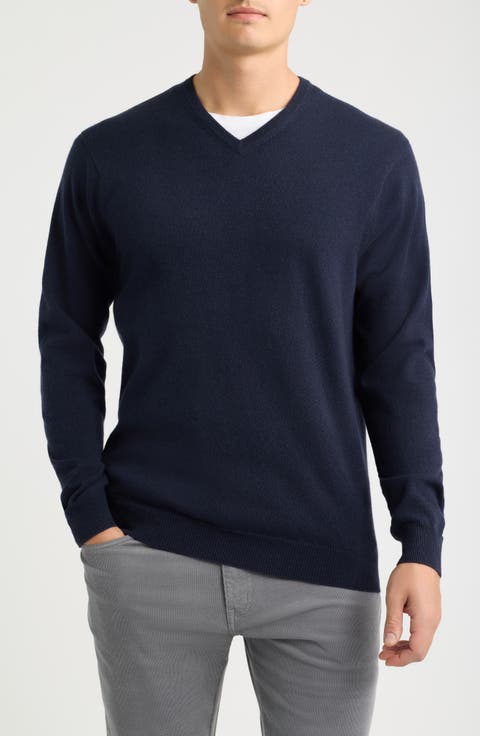Crown Heritage Cashmere V-Neck Sweater