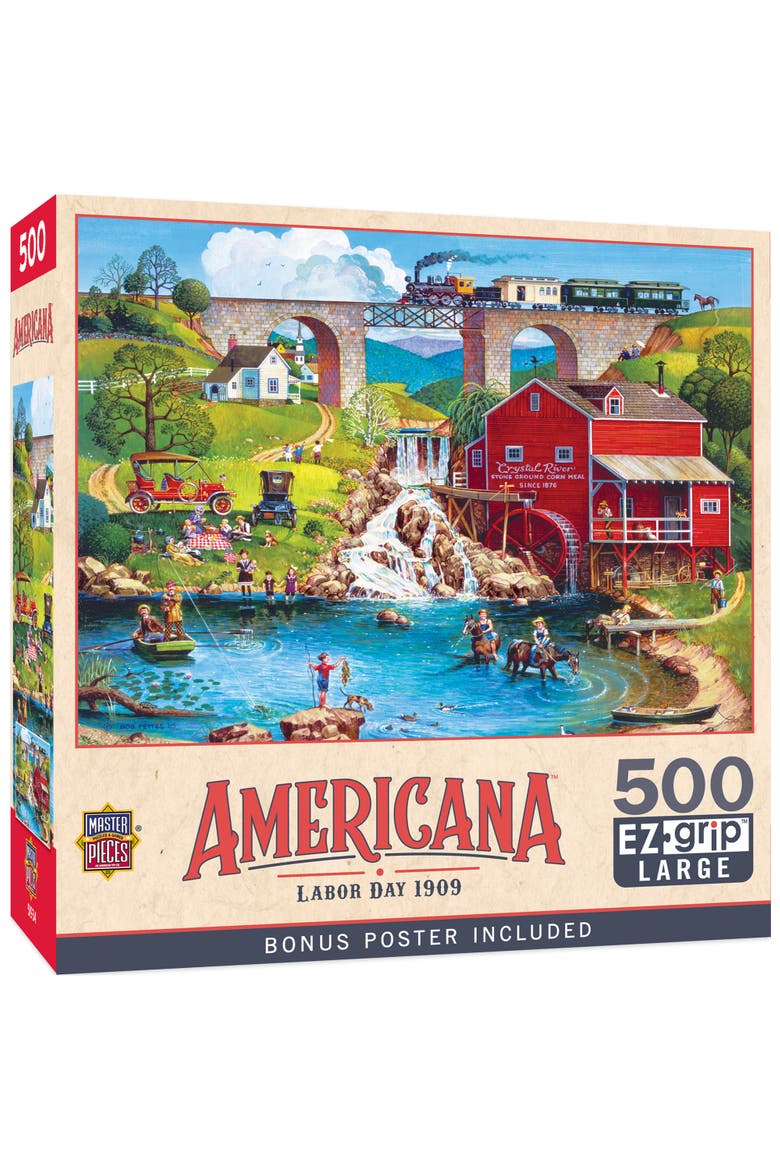 Labor Day 1909 500 Piece Jigsaw Puzzle, Main, color, Multicolor