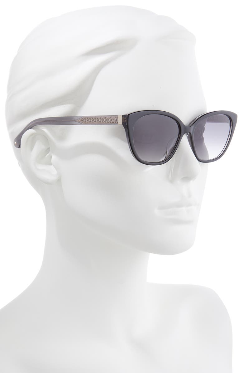 Kate Spade New York phillipa 54mm gradient cat eye sunglasses, Alternate, color, 