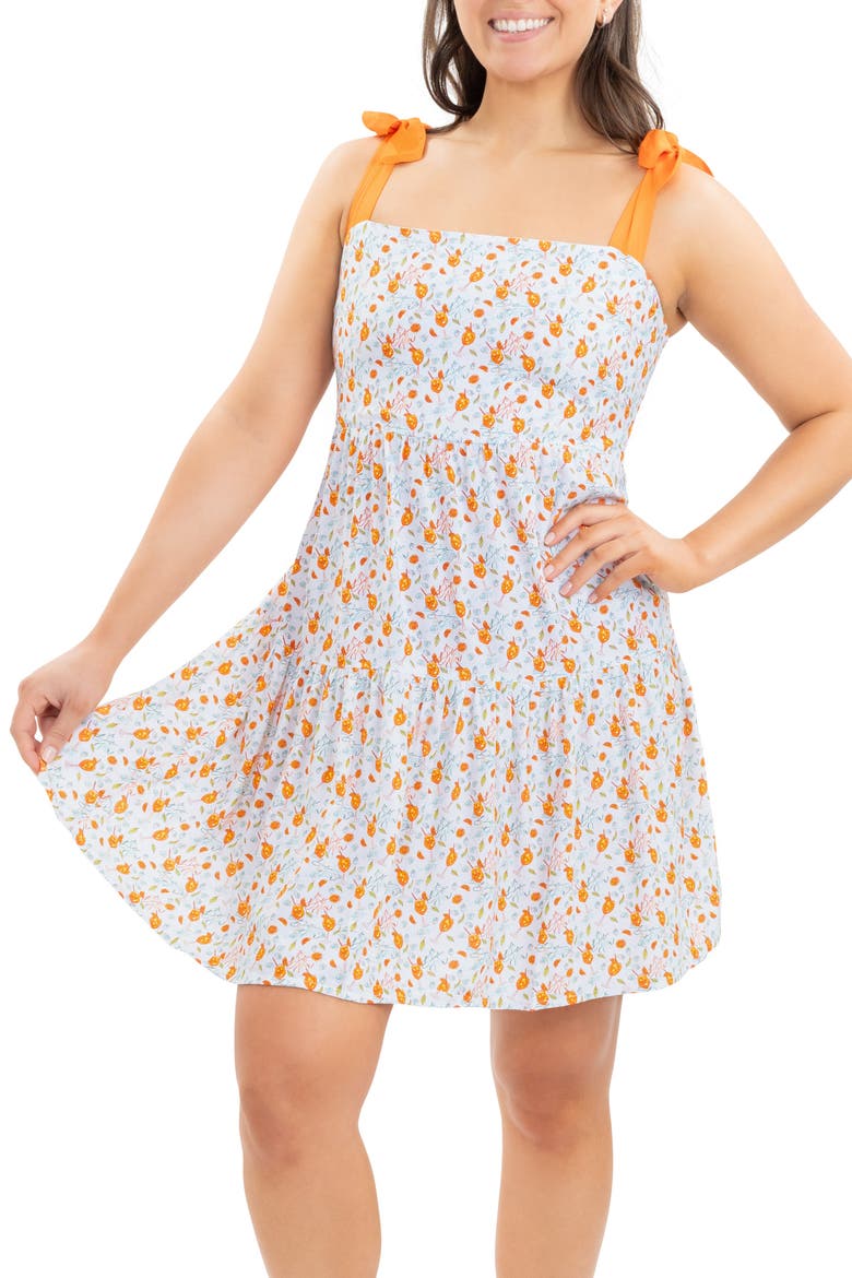 The Seaside Spritz - Mini Resort Dress, Alternate, color, White