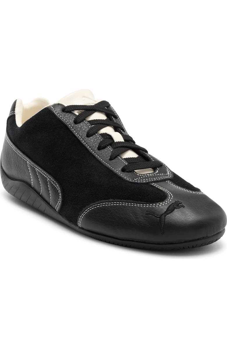 PUMA Speedcat Icons Sneaker, Main, color, Puma Black/ Frosted Ivory