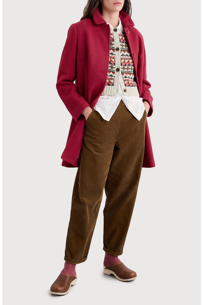 Wood Cabin Coat, Main, color, MAPLE