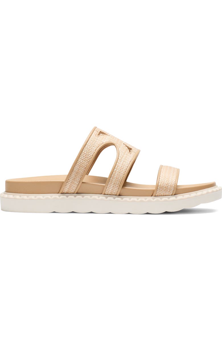 Kate Spade New York duo raffia sport slide sandal, Alternate, color,