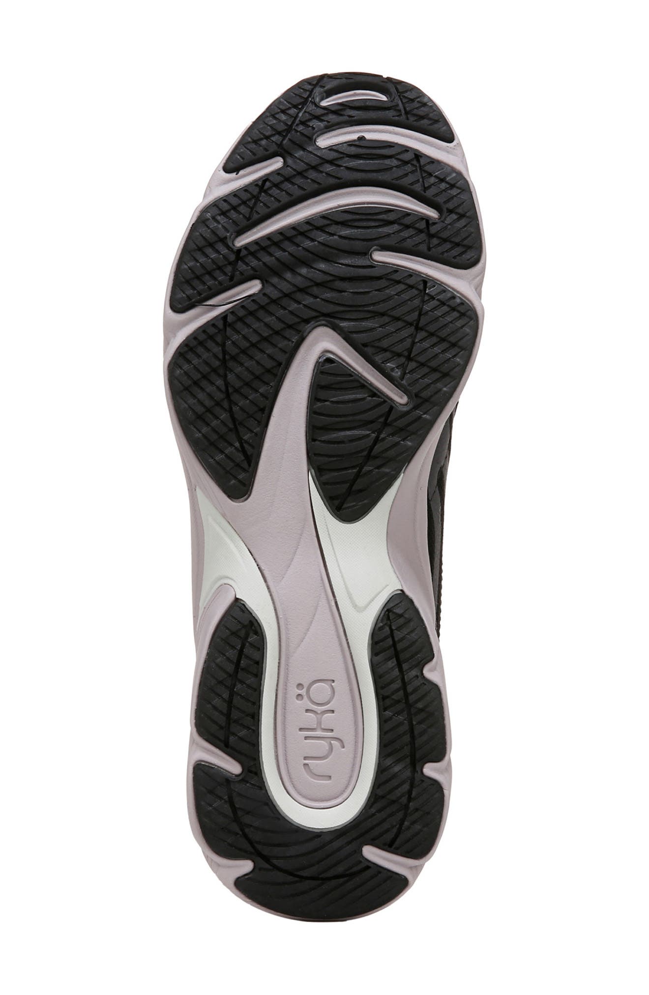 Rykä Skylift Walking Sneaker, Alternate, color, Black