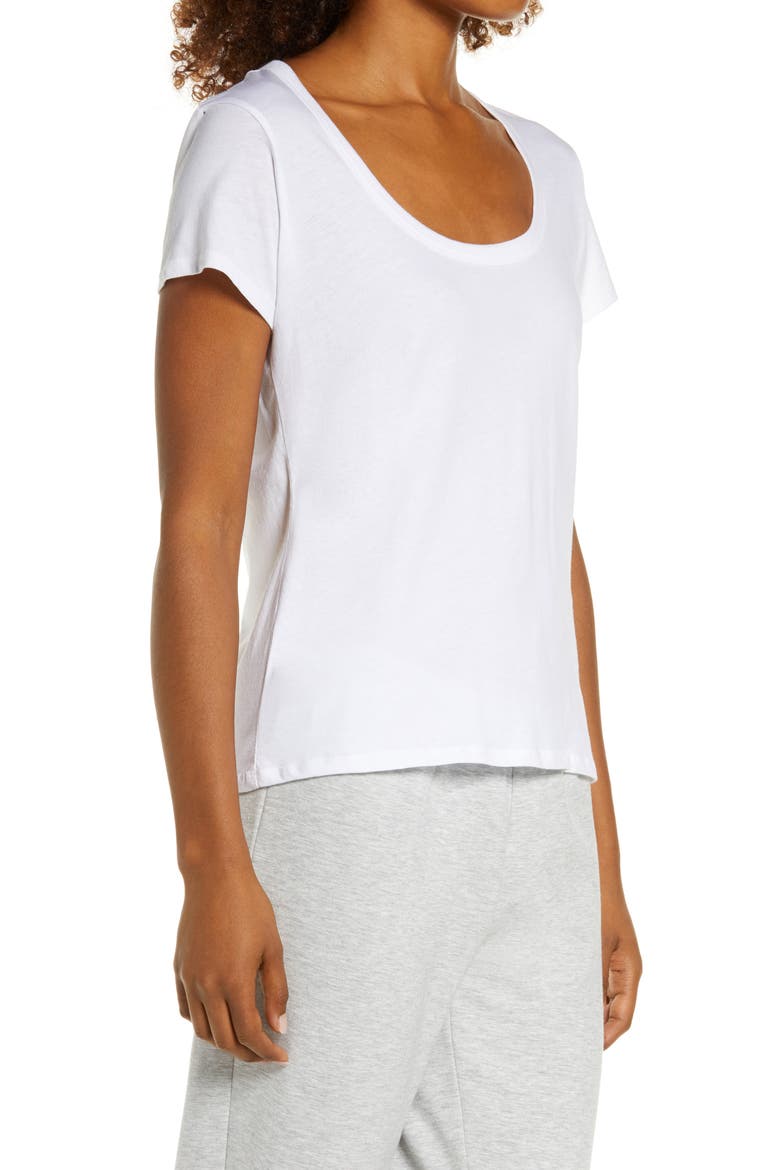 Organic Cotton T-Shirt, Alternate, color, EARTH WHITE