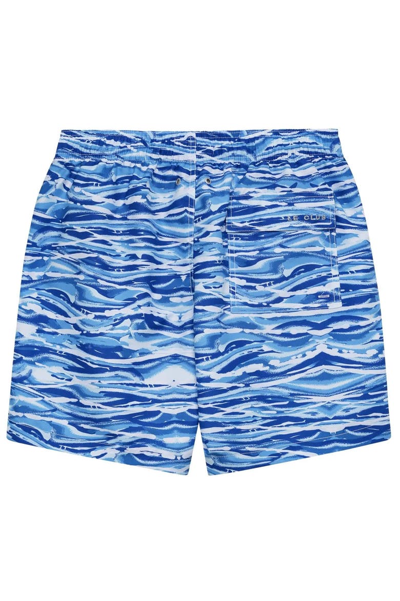 Eco-Friendly 5.5-Inch Le Club Men's Swim Trunks for Sustainable Style, Main, color, Sky Blue