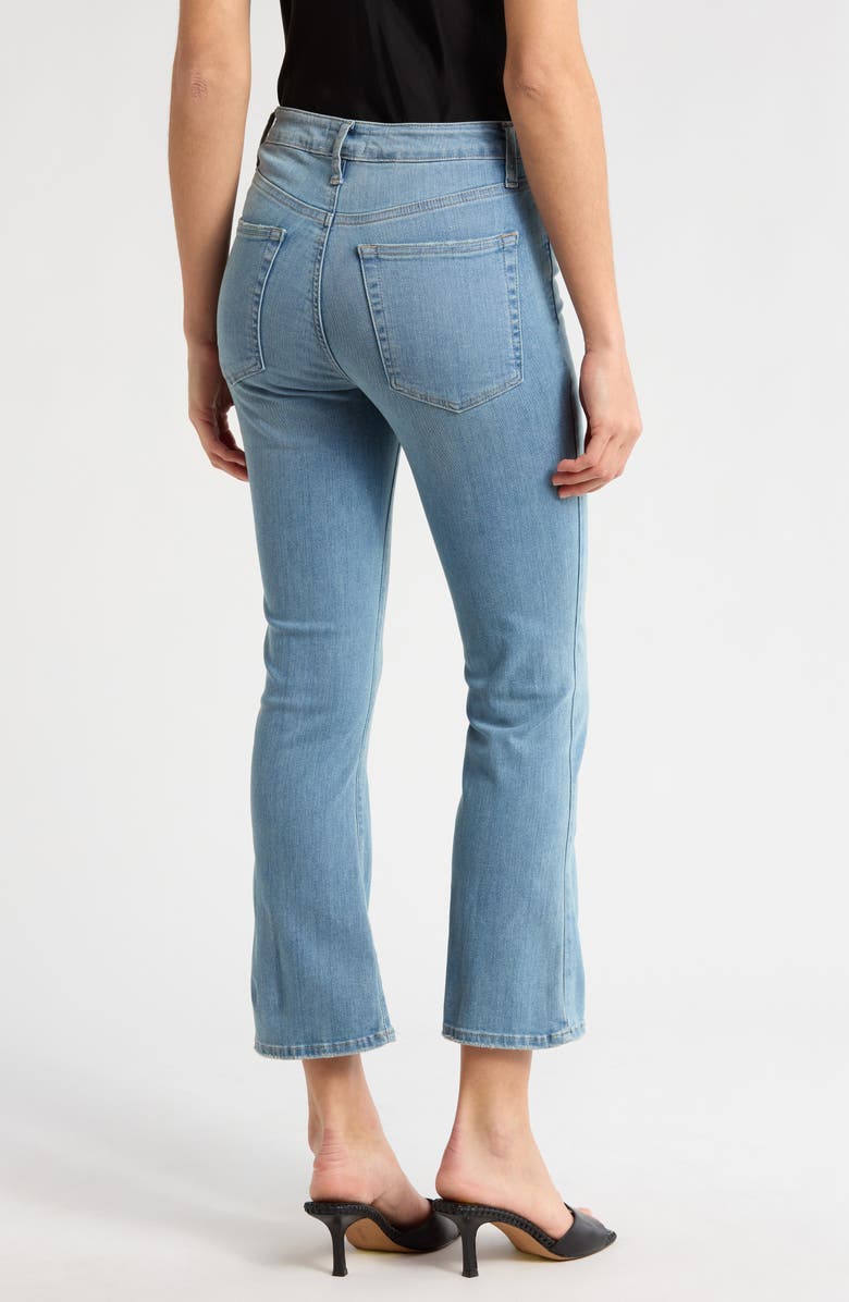 Le Cropped Mini Bootcut Jeans