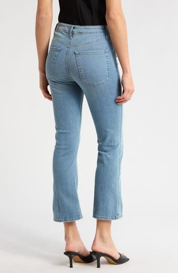 Le Cropped Mini Bootcut Jeans