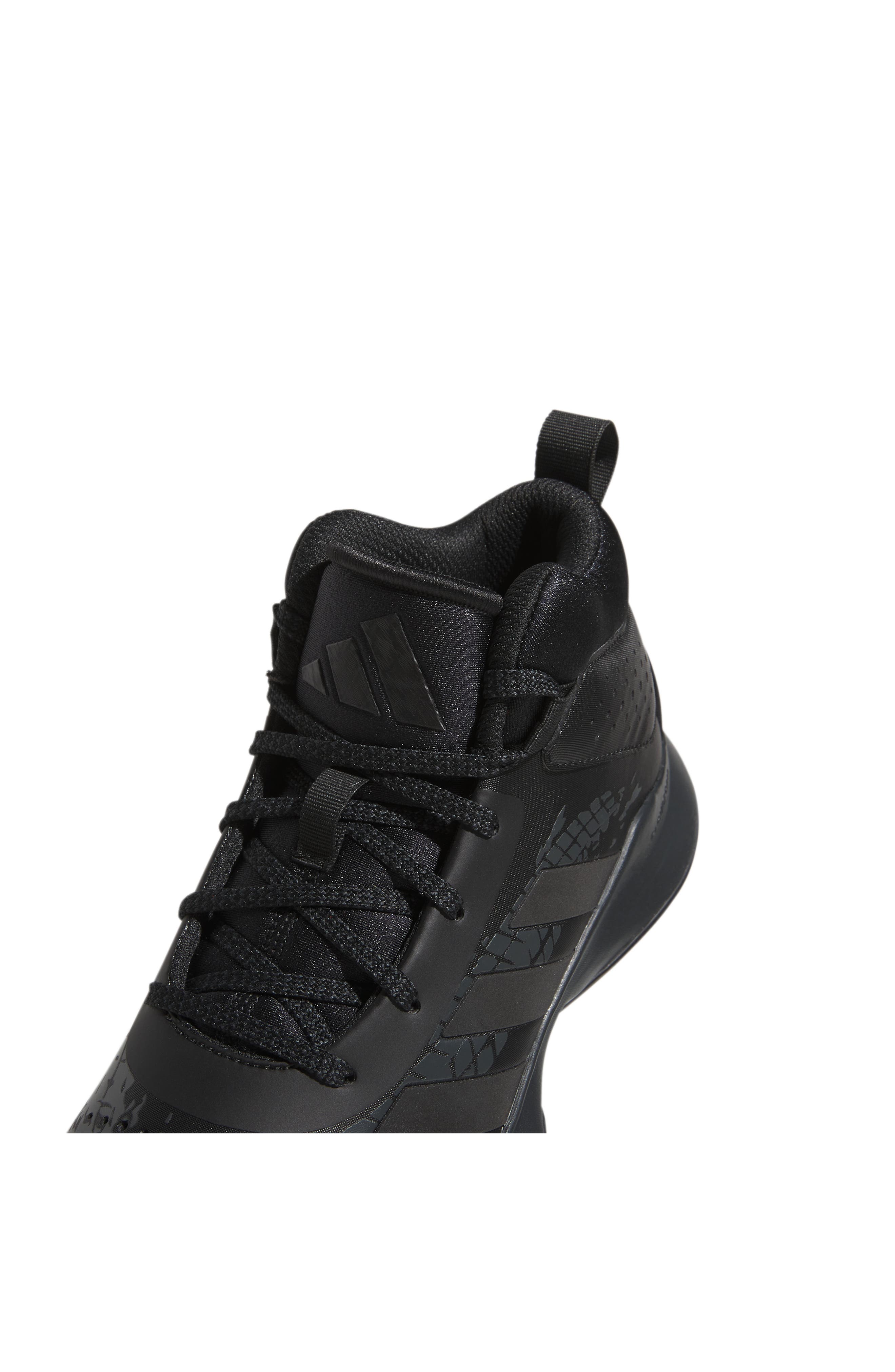 adidas Kids' Cross Em Up 5 Basketball Shoe, Alternate, color, 