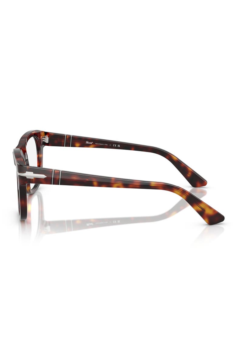 53mm Square optical glasses, Alternate, color, HAVANA/ DEMO LENS
