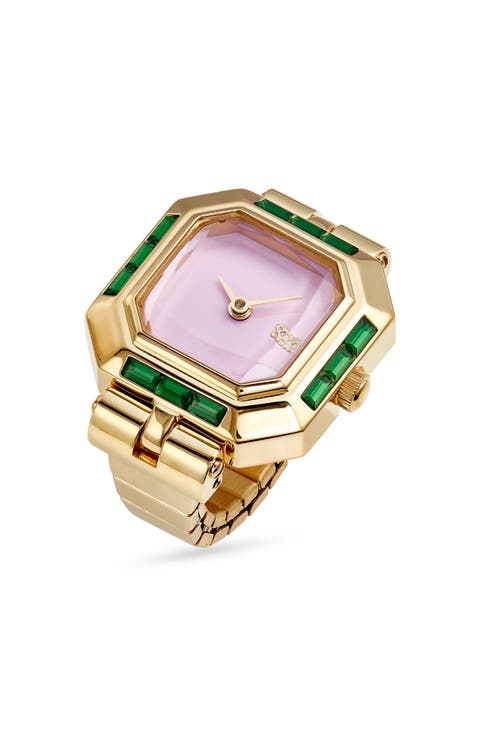 Sofia Prism Cocktail Ring Watch, 21mm