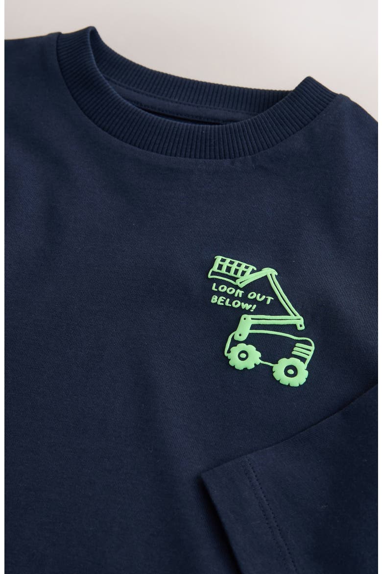 Tractor Graphic T-Shirt, Alternate, color, BLUE