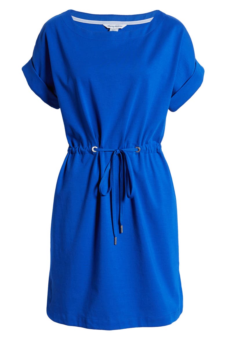 Veranda Knit Minidress, Alternate, color, DEEP ULTRAMARINE