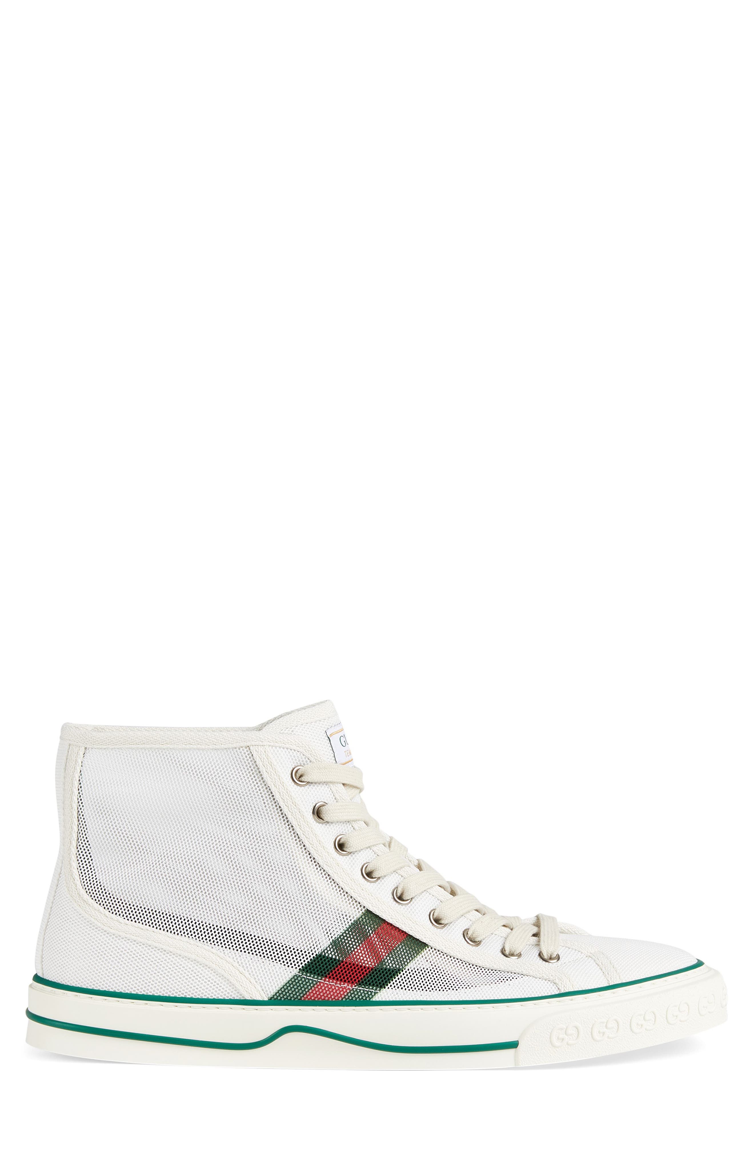 Gucci Tennis 1977 V High Top Sneaker, Alternate, color, 