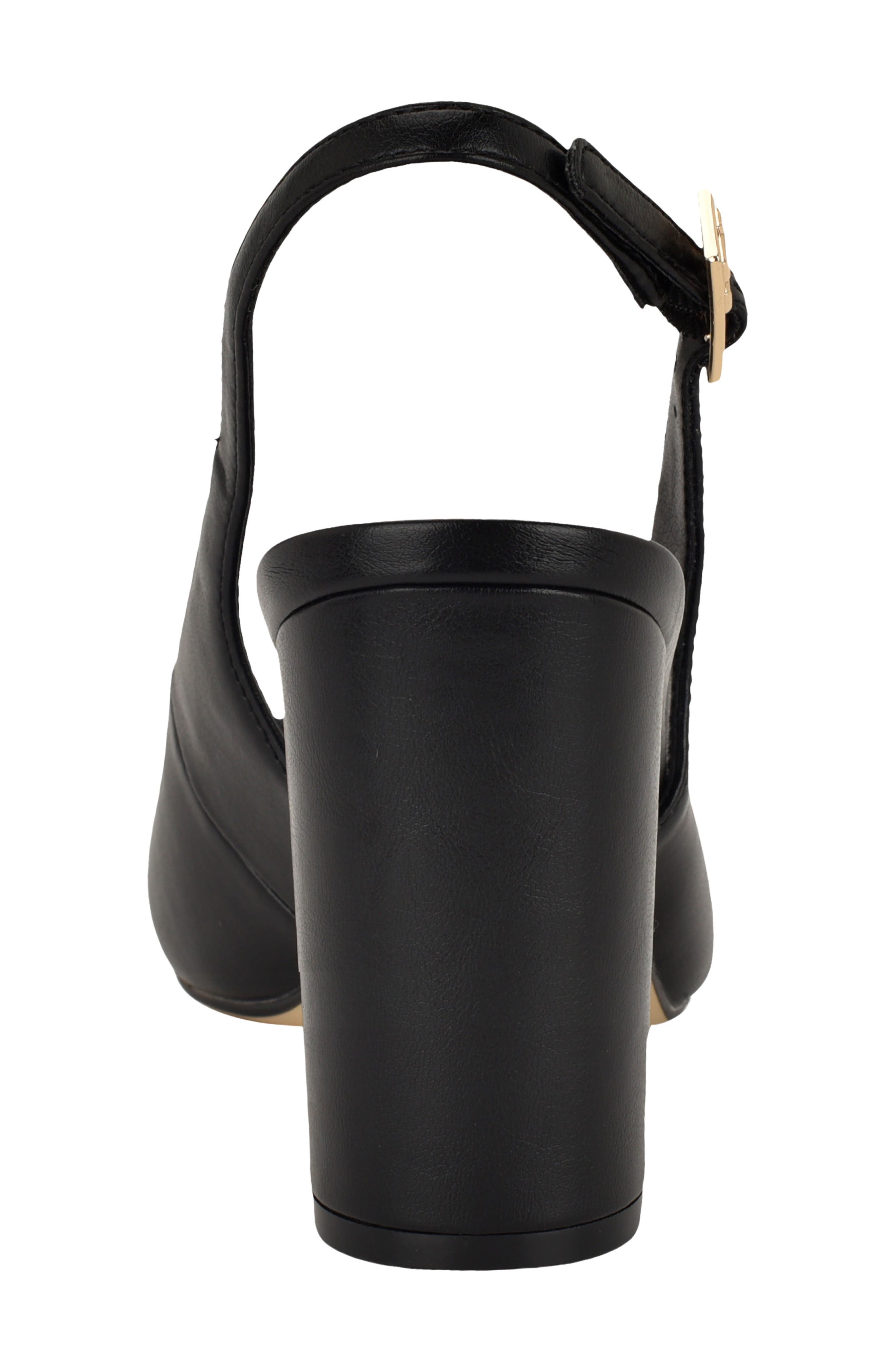 Tommy Hilfiger Azalee Block Heel Slingback Pump, Alternate, color, Black