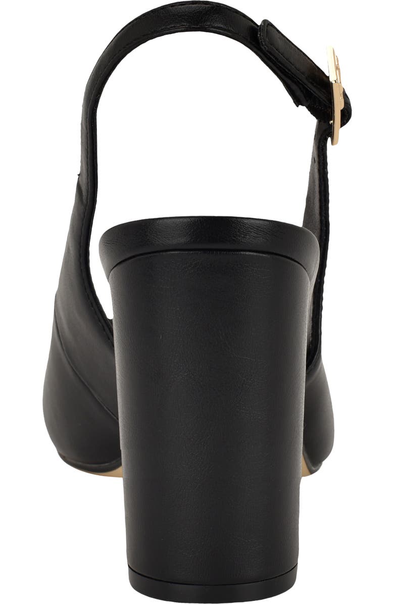 Tommy Hilfiger Azalee Block Heel Slingback Pump, Alternate, color, Black