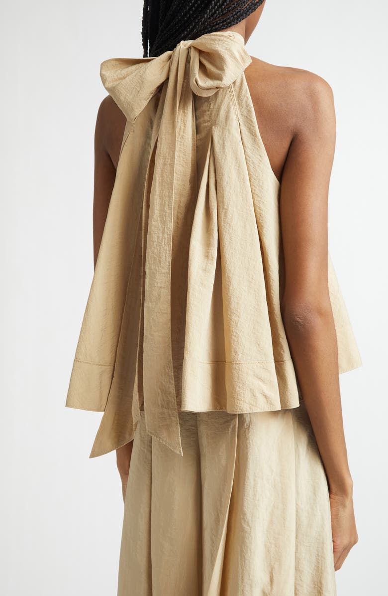 Cinq à Sept Jagger Halter Top, Alternate, color, Khaki