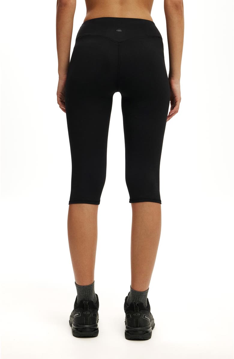 COTTON ON BODY Women's Active Ultra Soft Contour Capri Tight, Alternate, color, Black