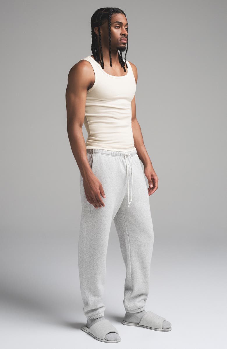 SKIMS 3-Pack Rib Stretch Cotton Tanks, Alternate, color, Ecru Multi