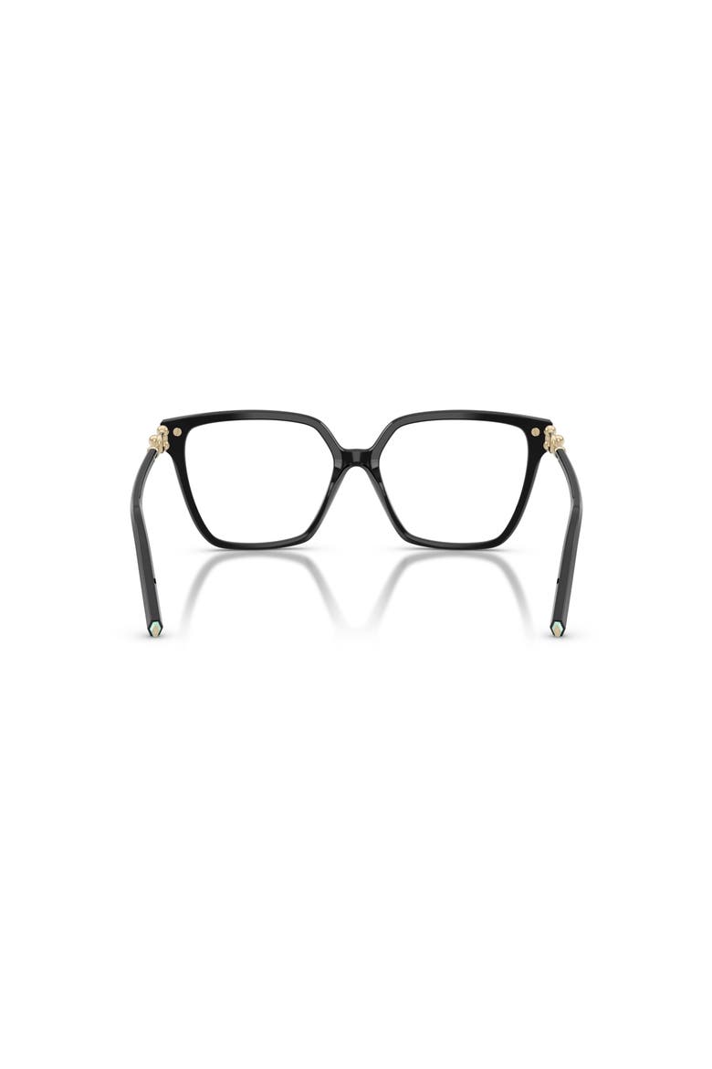 55mm Square optical glasses, Alternate, color, Black