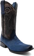 Ferrini Men's Suede Roughrider Western Boot