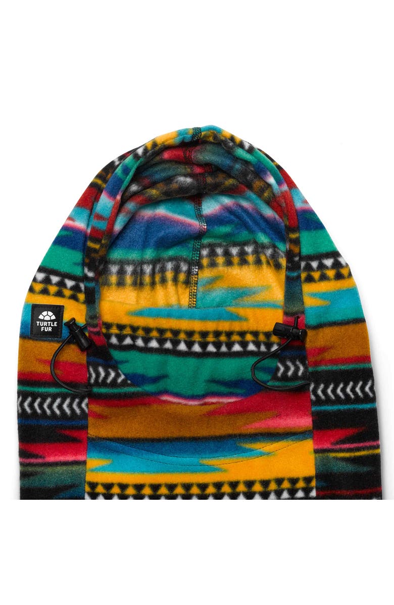 Turtle Fur Alien Overhood Balaclava, Alternate, color, Baja