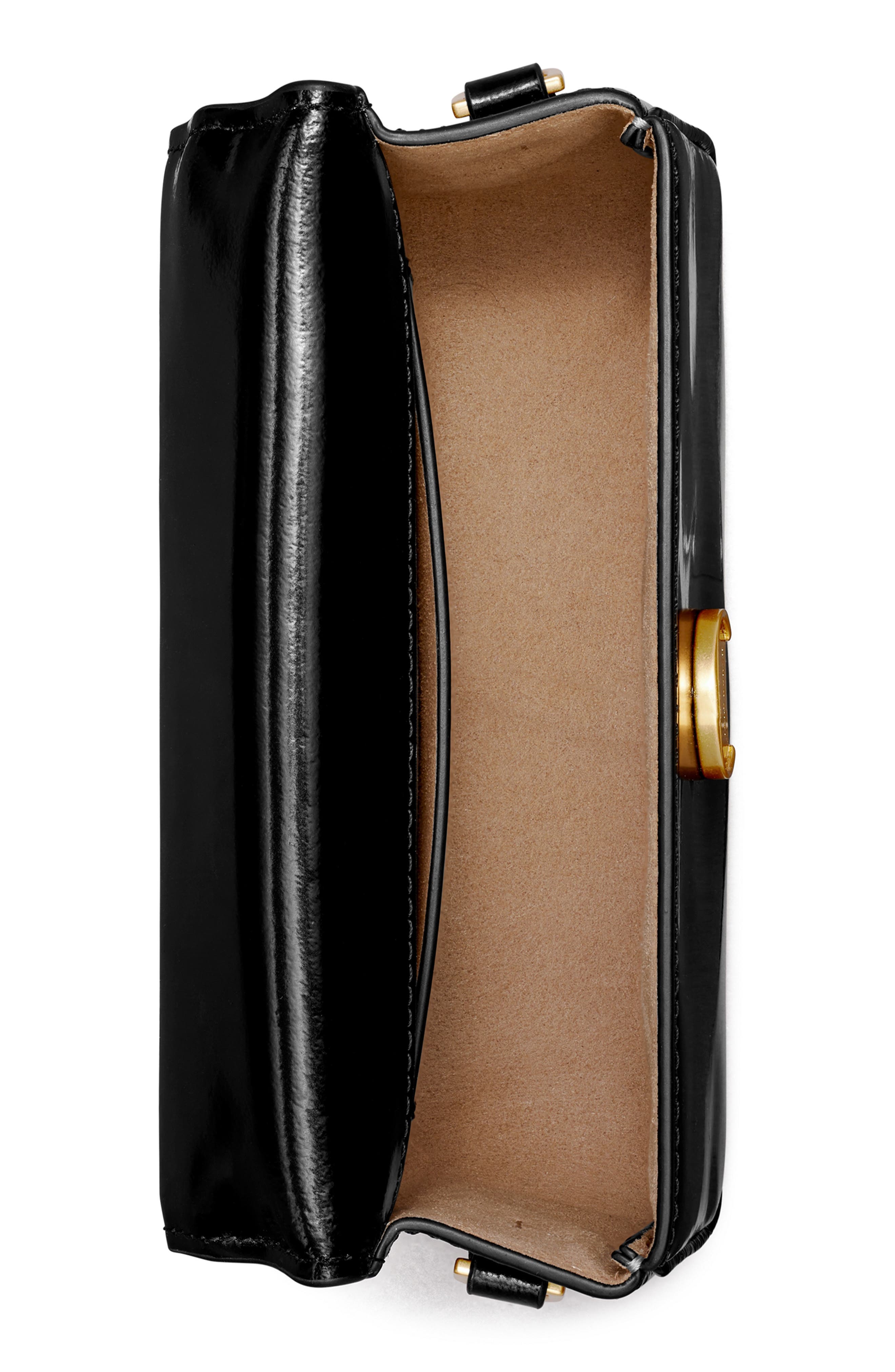 Tory Burch Small Robinson Leather Top Handle Bag, Alternate, color, 