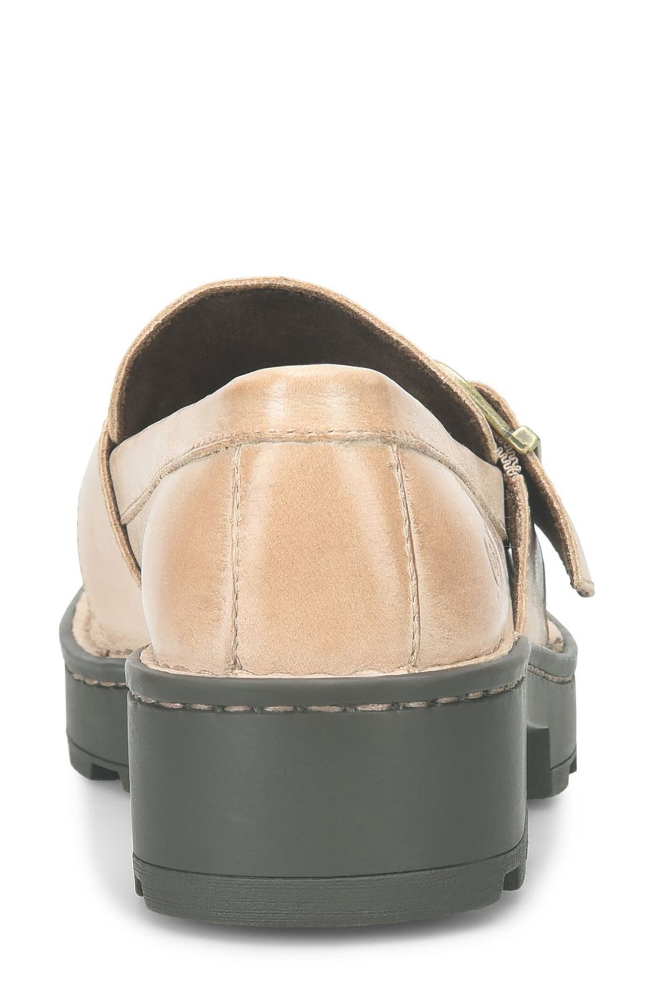 Børn Contessa Platform Loafer, Alternate, color, Natural Leather
