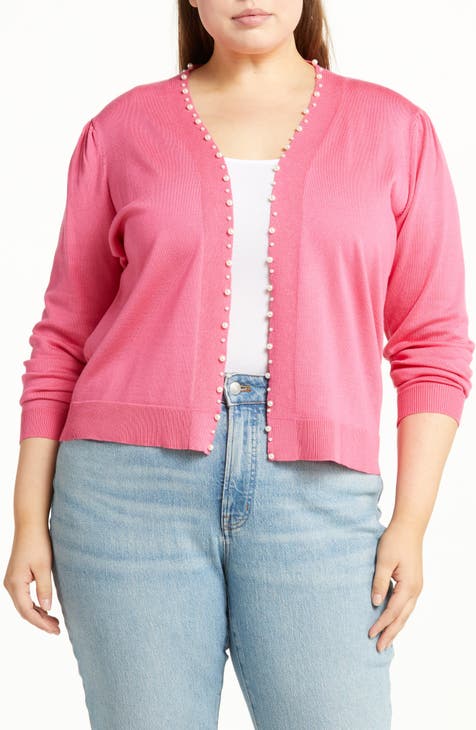 Women s Pink Plus Size Sweaters Nordstrom Rack