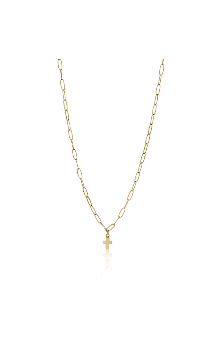 Bowood Lane Noelle Necklace, Main, color, Gold