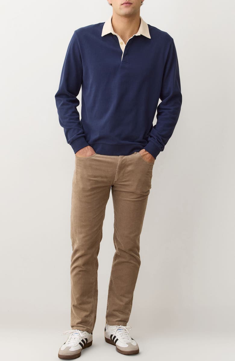 Marine Layer Sueded Rugby Polo, Alternate, color, 