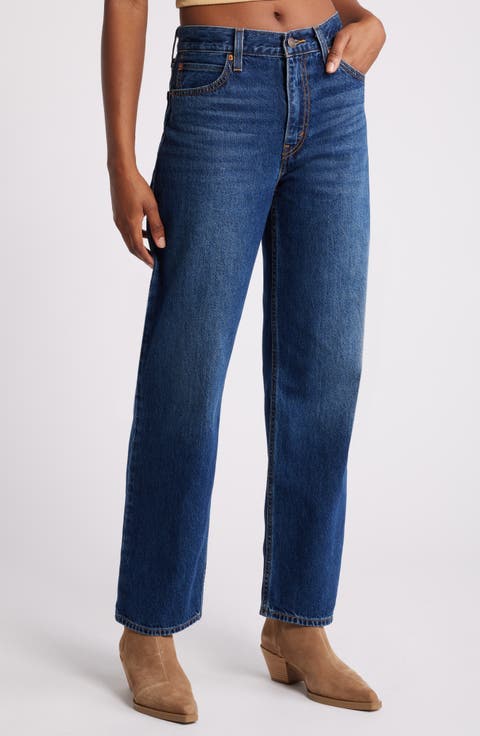 Dad Baggy Straight Leg Jeans (She's Nice)