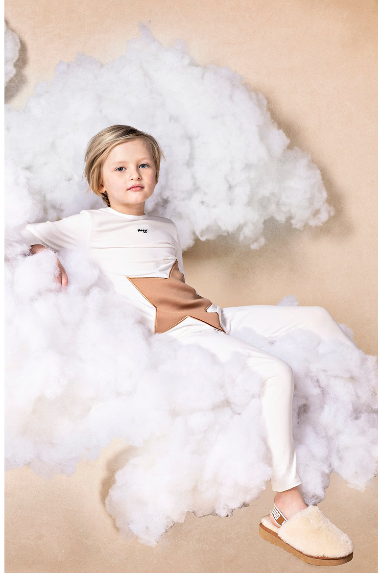 Puffy Star Loungewear, Alternate, color, Tan