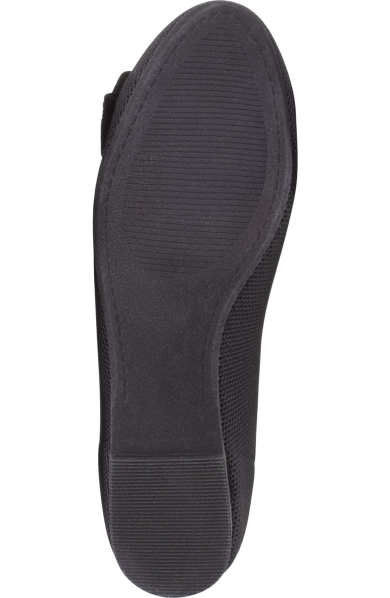 Tahari Cairo Mary Jane Flat, Alternate, color, Black