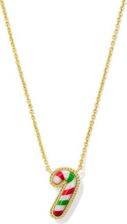 Kendra Scott Candy Cane Pendant Necklace