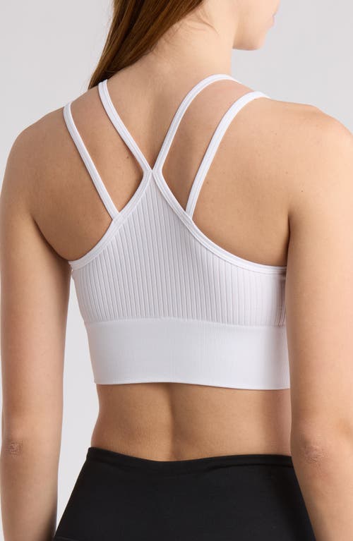 Z BY ZELLA Z BY ZELLA STRAPPY RACERBACK RIB SPORTS BRA