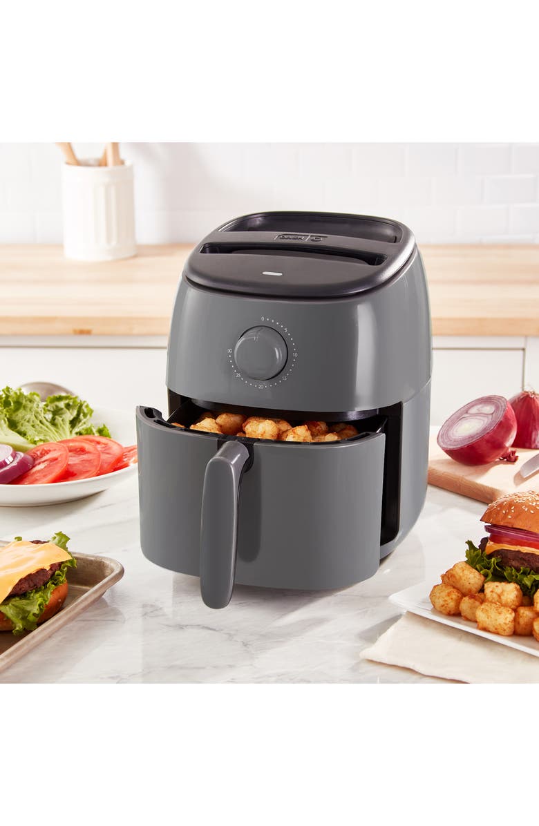 Dash Tasti-Crisp<sup>™</sup> Express Air Fryer 2.6 Qt., Alternate, color, Grey