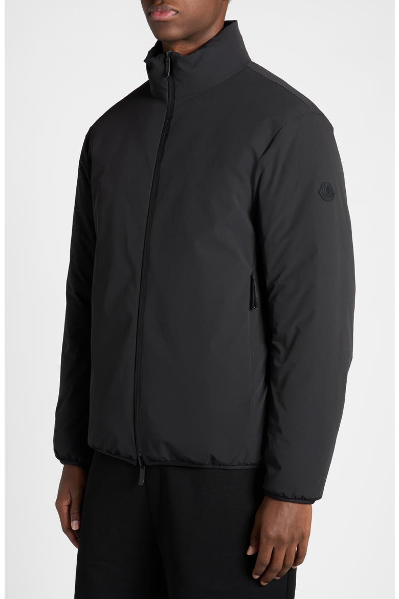 Larcher Reversible Water Repellent Down Jacket, Alternate, color, BLACK