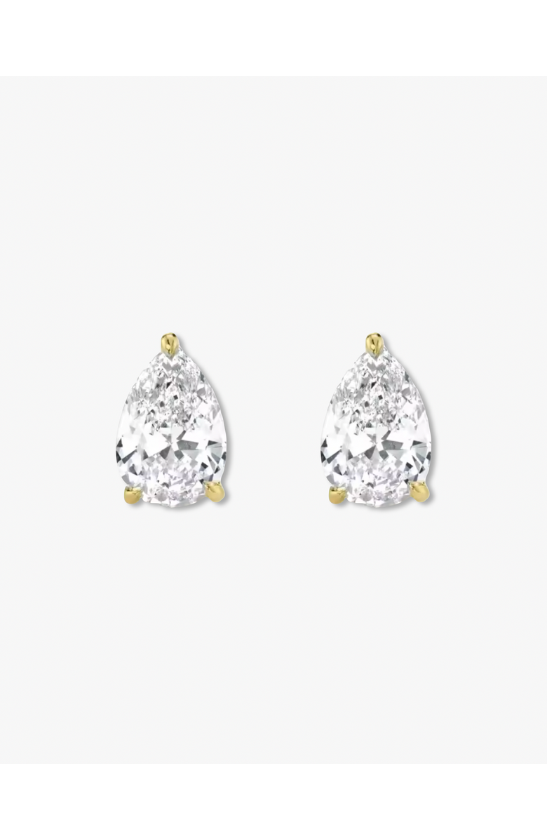 BEN ONI Gold Vermeil Pear Stud Earrings, Main, color,