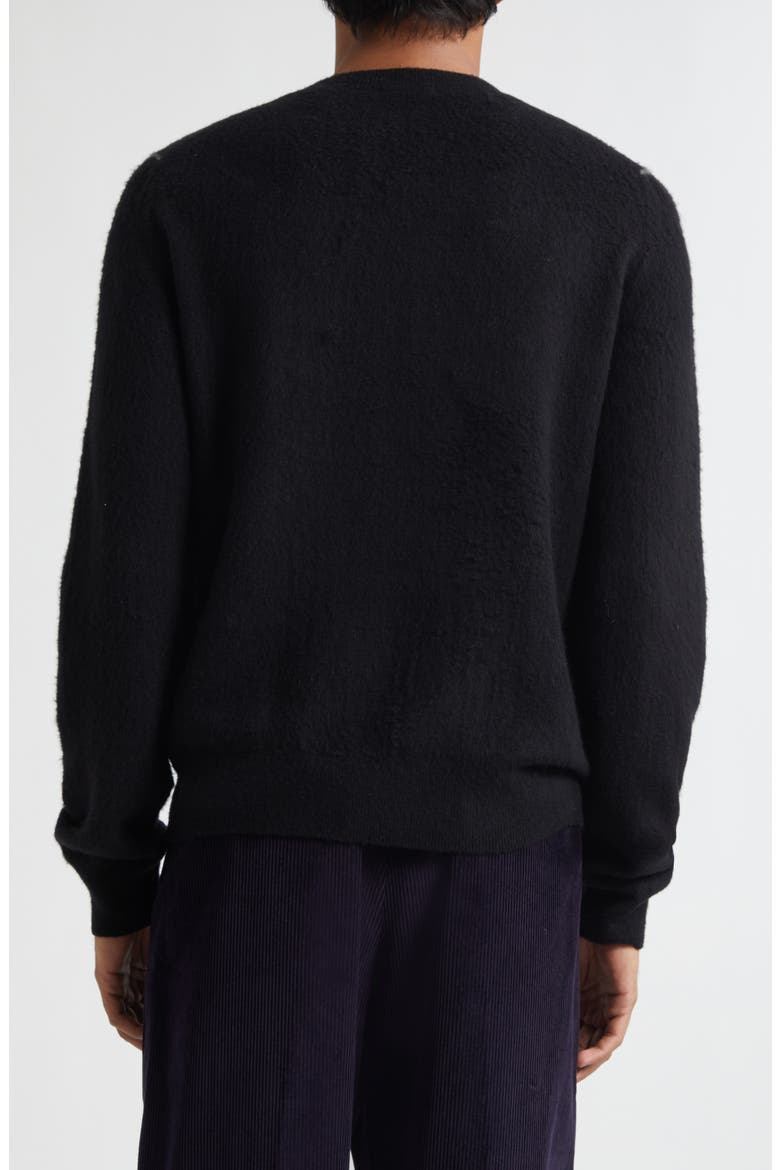 Tarron EKD Wool Blend Sweater, Alternate, color, BLACK/ WHITE