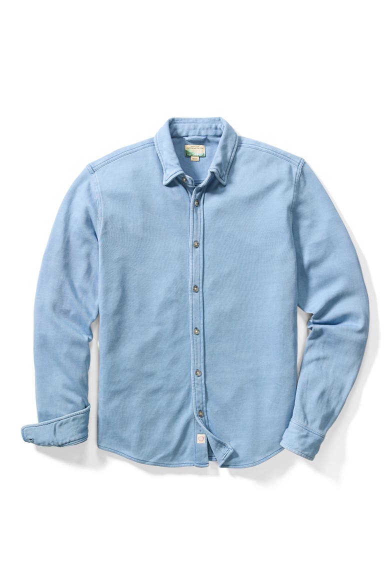 Pacifica Button-Up Shirt, Alternate, color, INDIGO