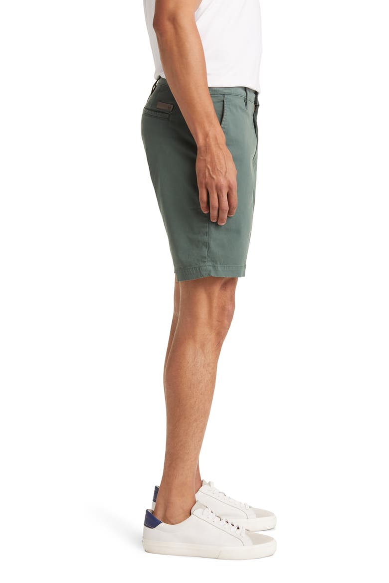 Wanderer 8.5-Inch Stretch Cotton Chino Shorts, Alternate, color, SULFUR KELP FOREST