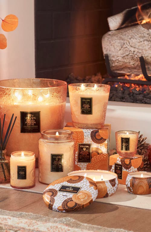 Voluspa Spiced Pumpkin Latte Small Jar Candle