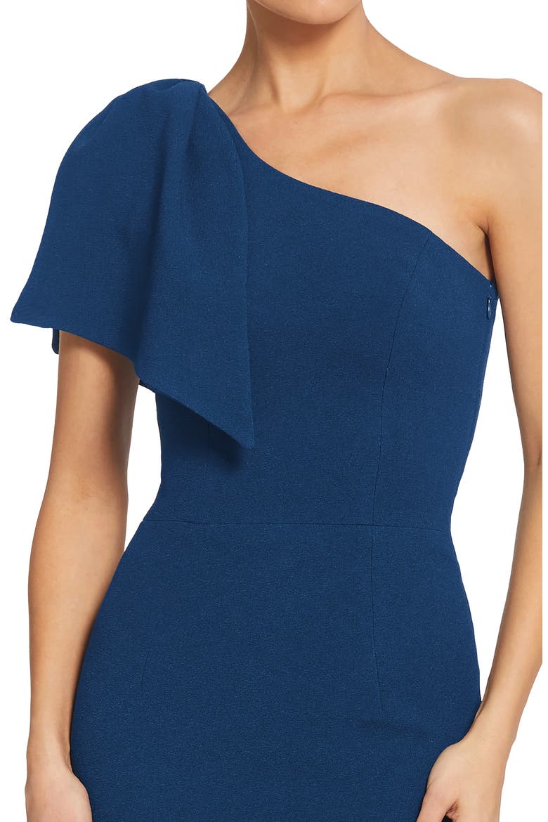 Tiffany One-Shoulder Midi Dress, Alternate, color, PACIFIC