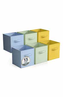 SORBUS 6-Pack Large Collapsible Storage Bins