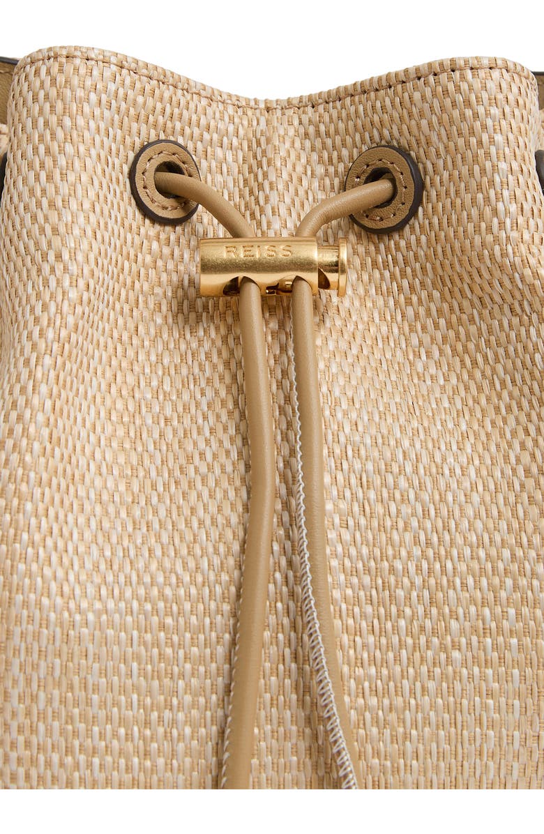 Reiss Evie Canvas Bucket Bag, Alternate, color,