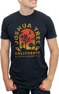 Lost Gods Men's Lost Gods Joshua Tree California Distressed Graphic T-Shirt