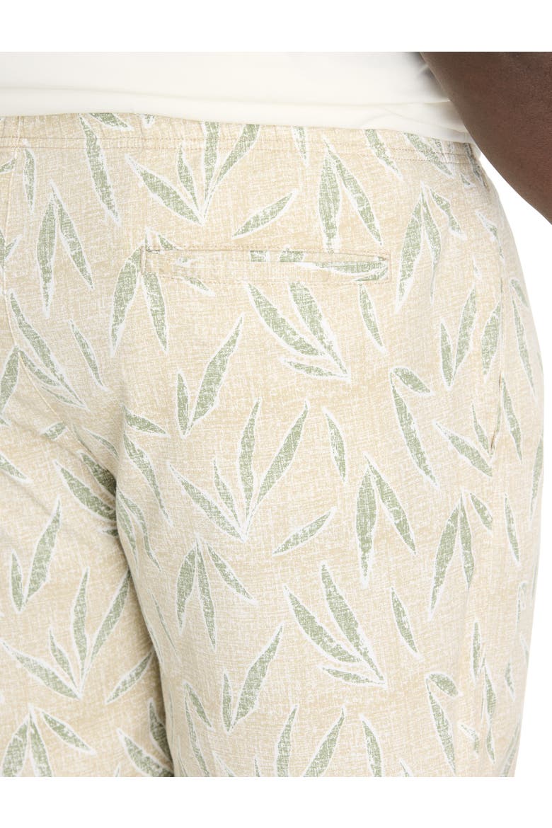 Big & Tall Trekker Shorts, Alternate, color, CALI PALMS